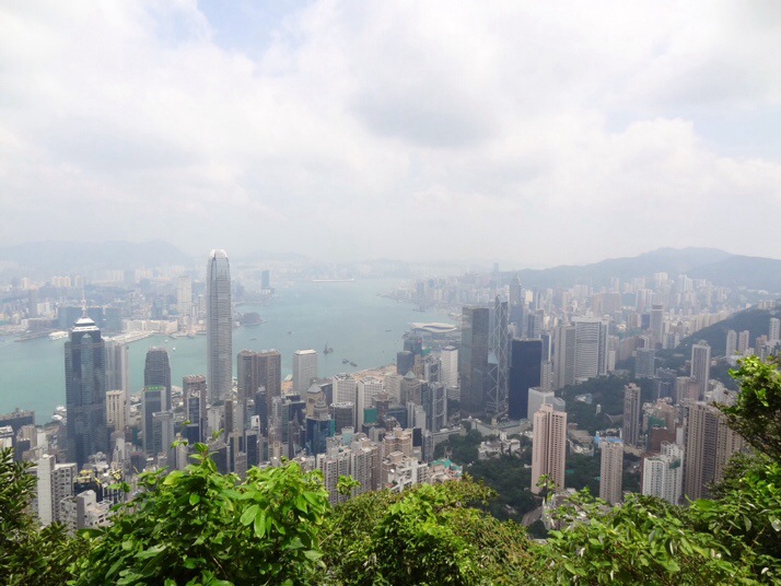 Victoria Peak, Hong Kong | two year trip