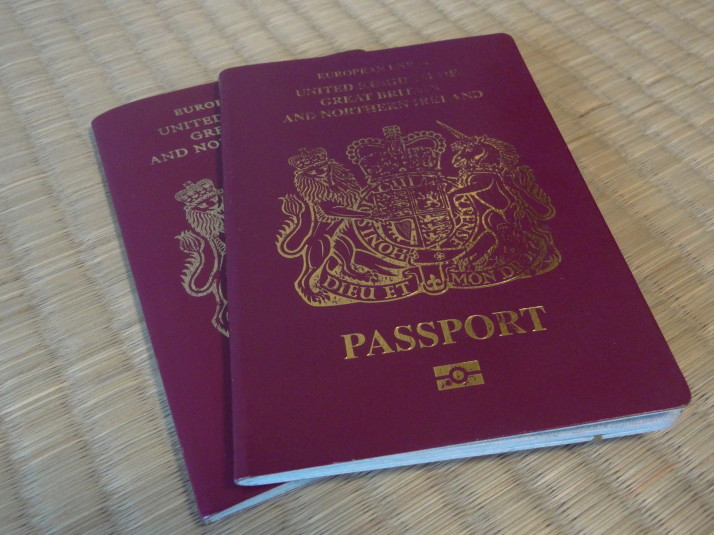 Our passports - pretty essential kit for crossing borders