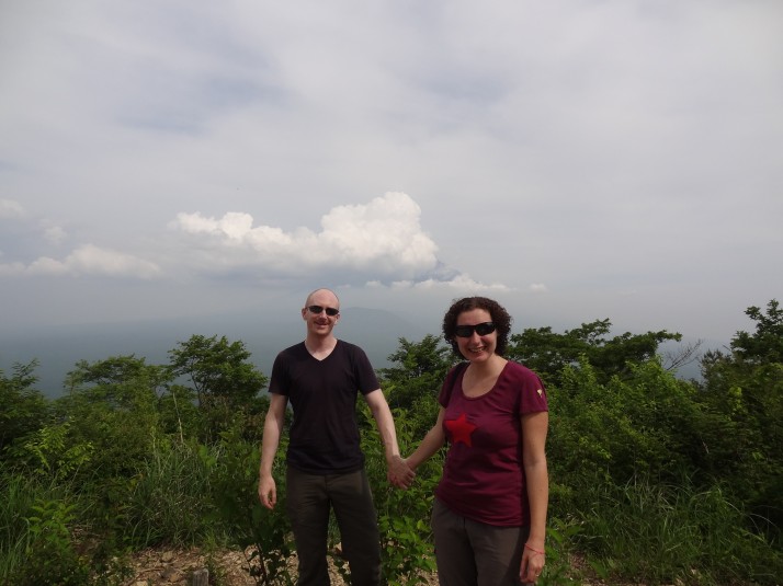 Us at Mt Shiroyama