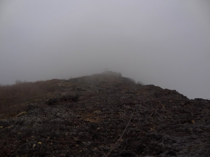 We decided to stop at the torii off in the distance, can you see it?