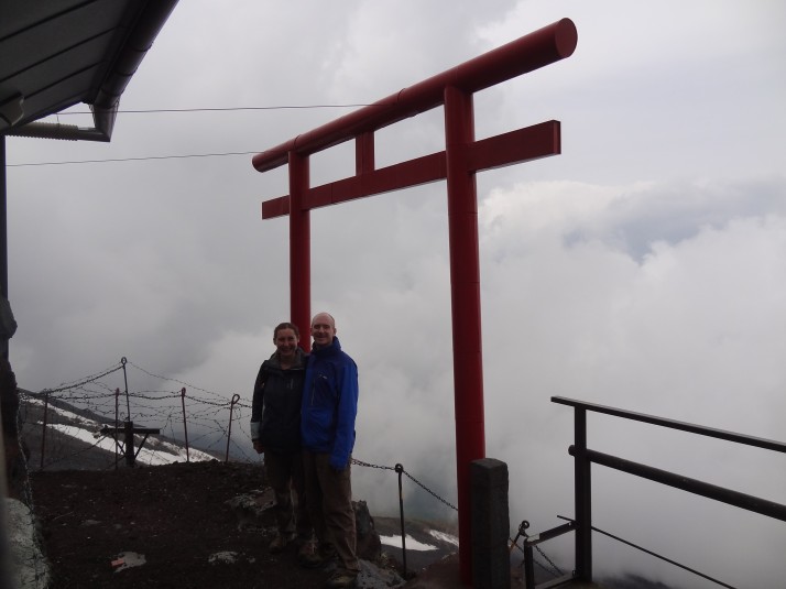 As at Torii-no, which marks half-way between Stations 7 and 8 - it's as far as we can go otherwise we'd miss our bus home