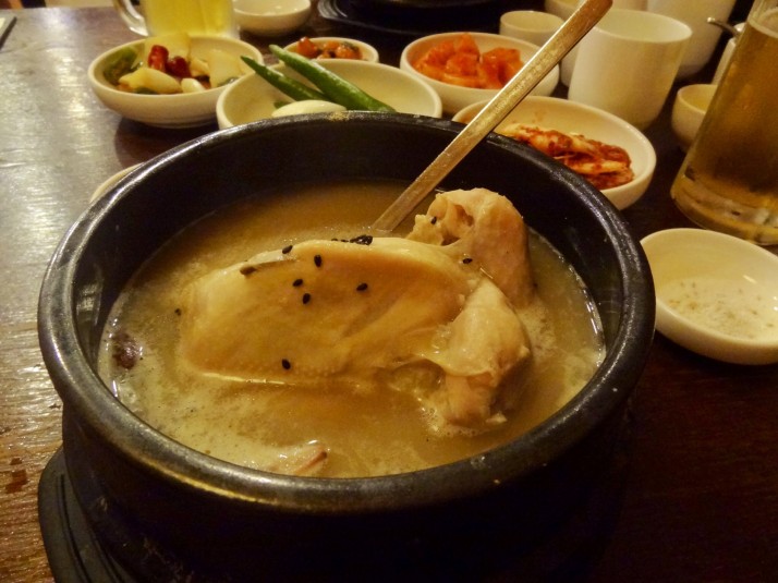 Chicken ginseng soup