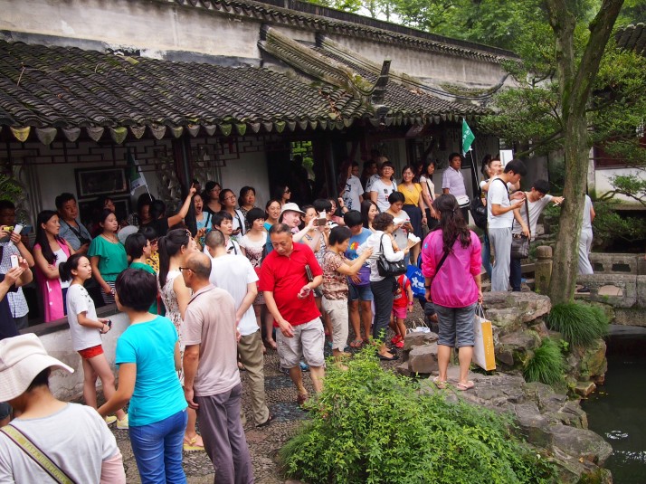 Crowds in The Humble Administrator's Garden