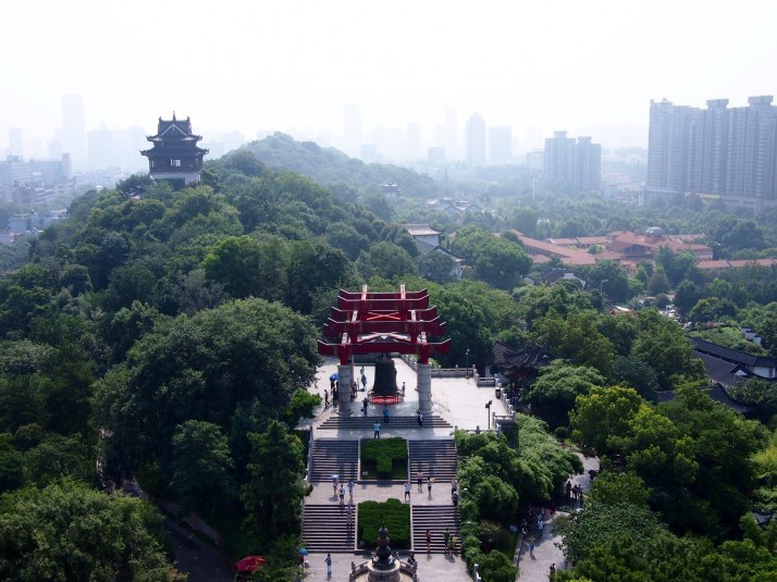 View from Yellow Crane Tower