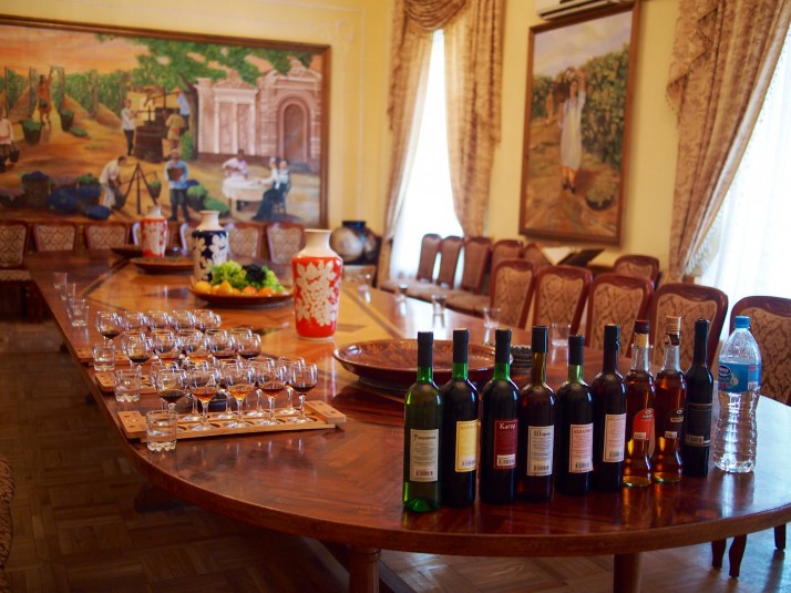 Hovrenko Wine Factory tasting room