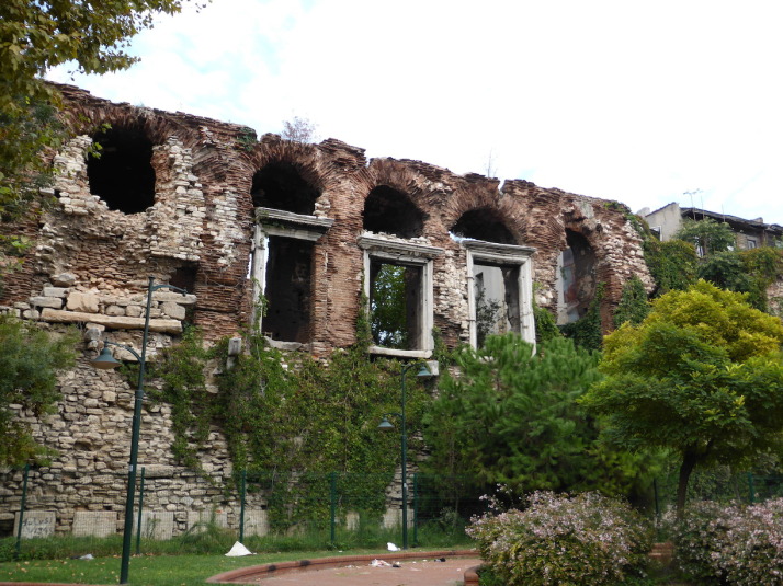 All that remains of the Bucoleon Palace, part of the Grand Palace