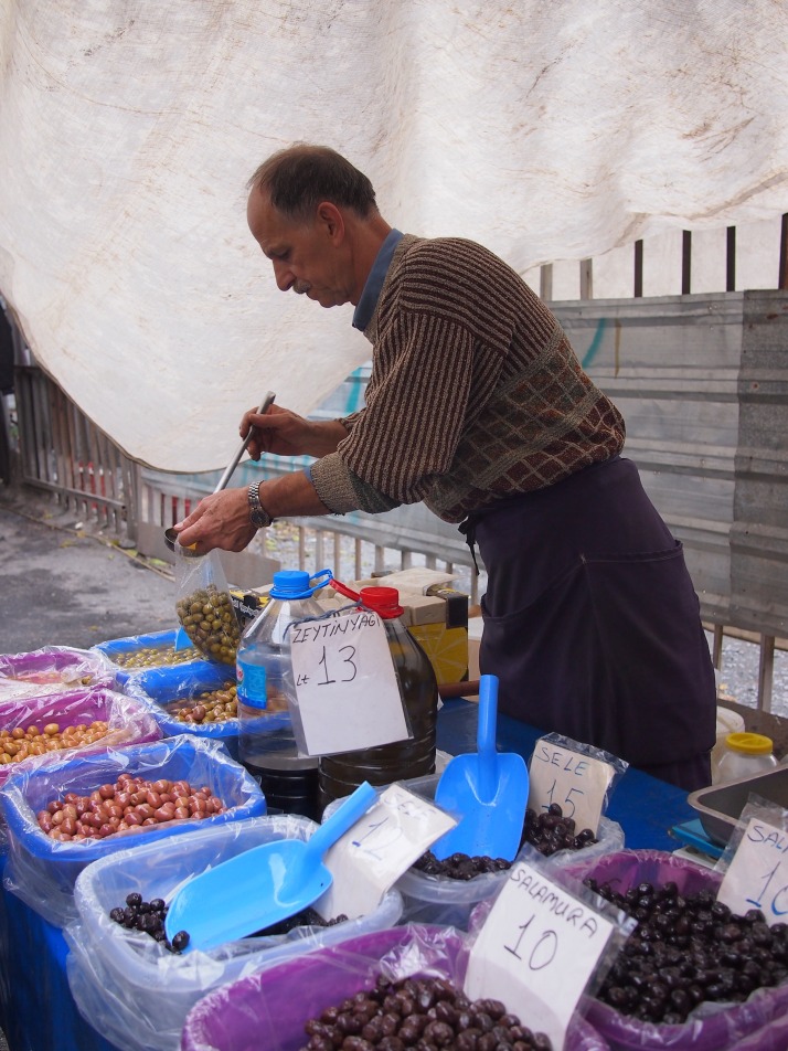 Olive stall