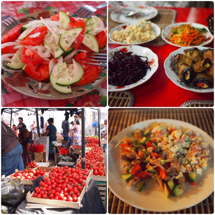 Uzbek salads