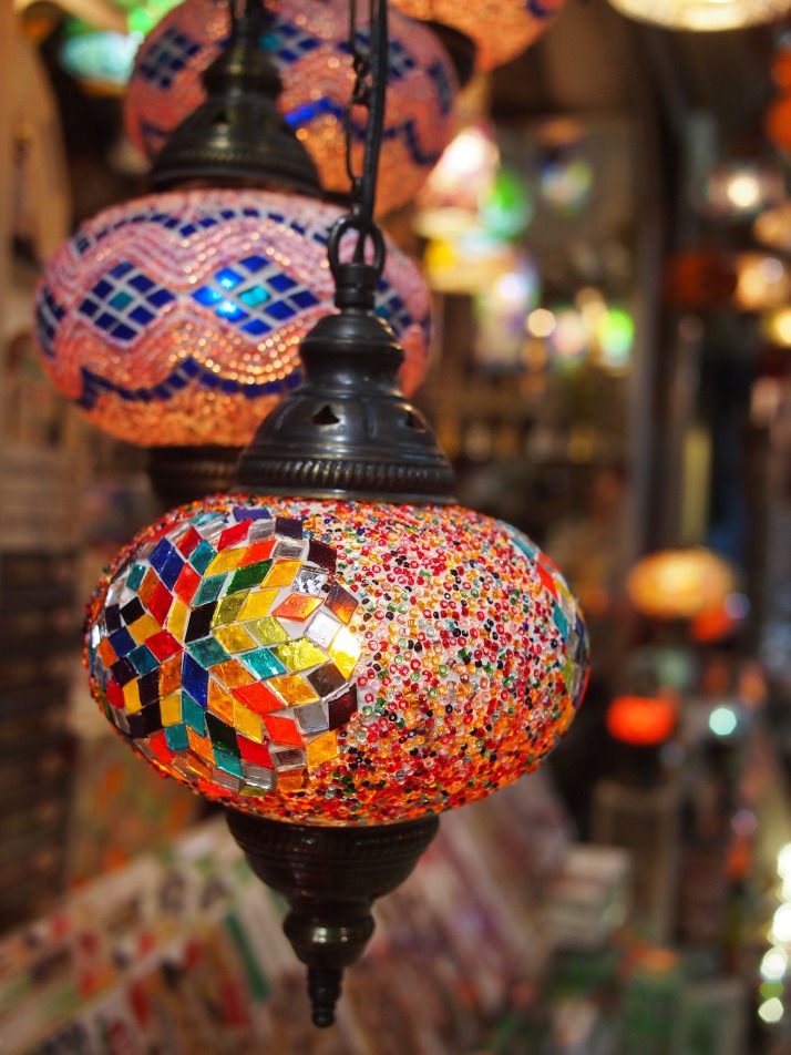 Lamps in the Grand Bazaar