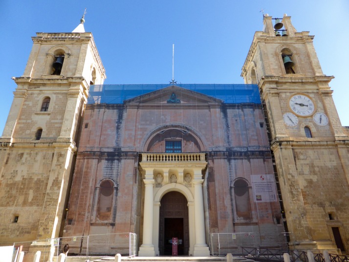 Exterior of St John's Co-Cathedral