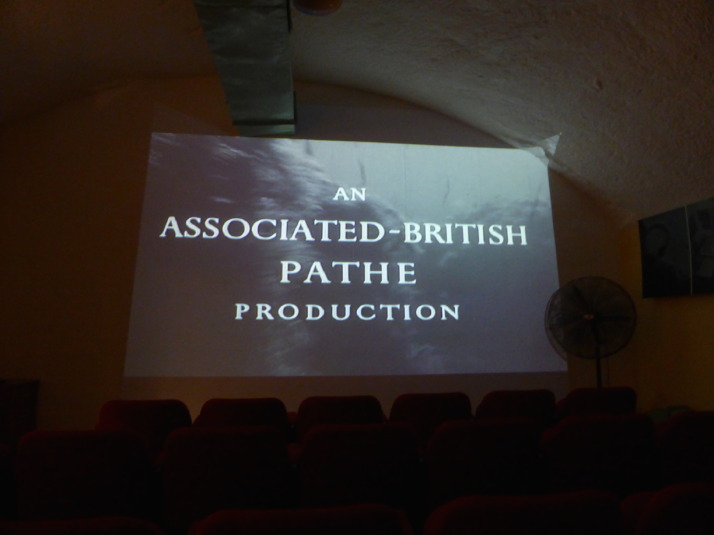 The museum opens with an Associated British Pathe newsreel story about a supply convoy from Britain to Malta