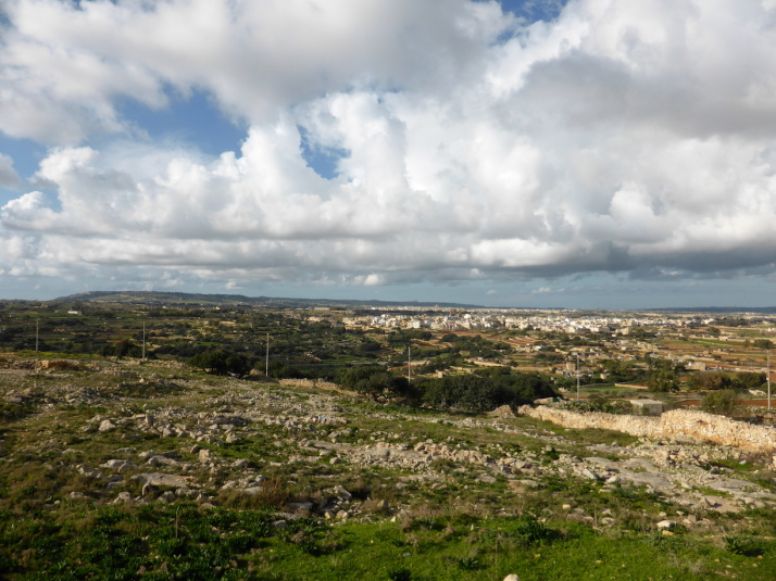 The view across Malta from the Tal-Gibjun Garden viewpoint is worth the visit to Żurrieq even if you don't do the walk!