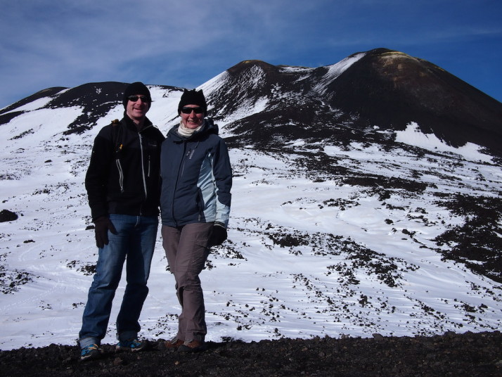 Craters near Torre del Filosofo, Mt Etna, Sicily