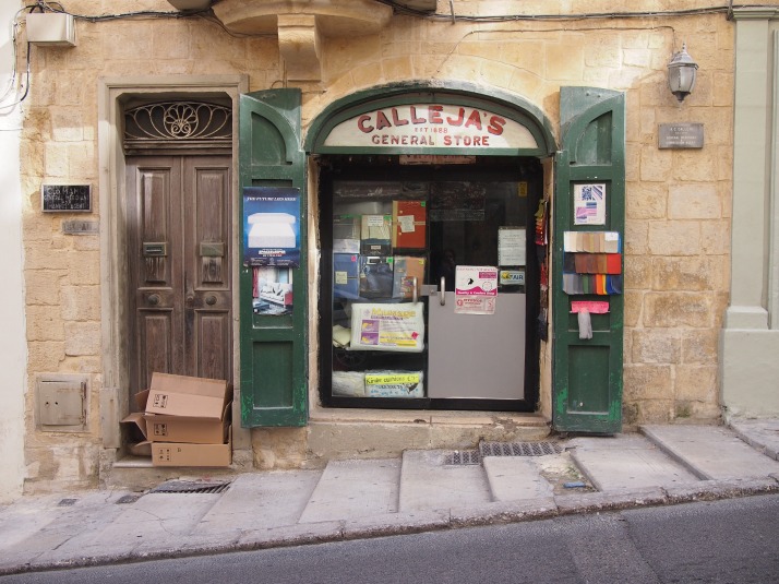 Valletta shopfront