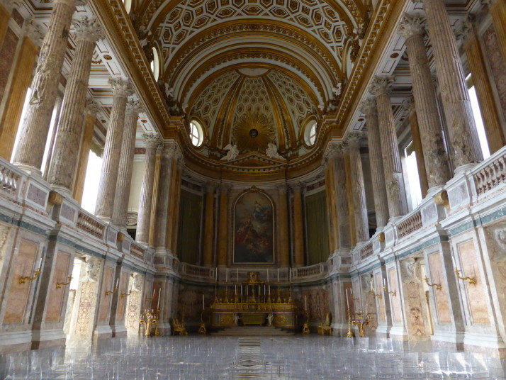 Cappella Palatina, Royal Palace of Caserta, Naples, Italy