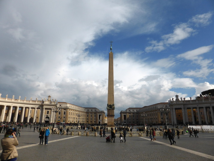 The Egyptian obelisk, St. Peter's Square, Vatican City