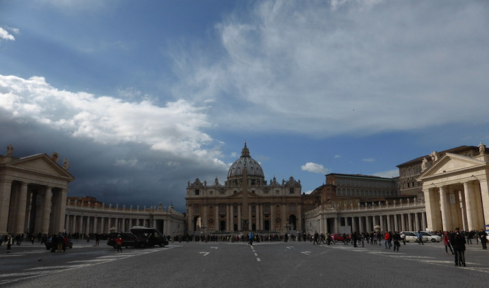 St Peter's Square and St Peter's Basilica, The Vatican City