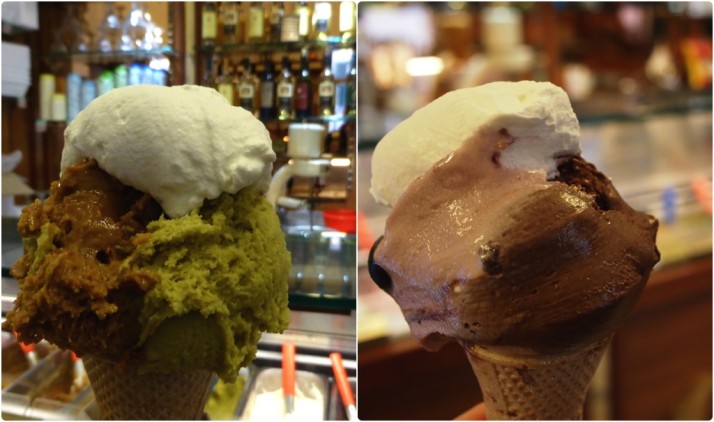Giolitti's ice cream, Rome, Italy