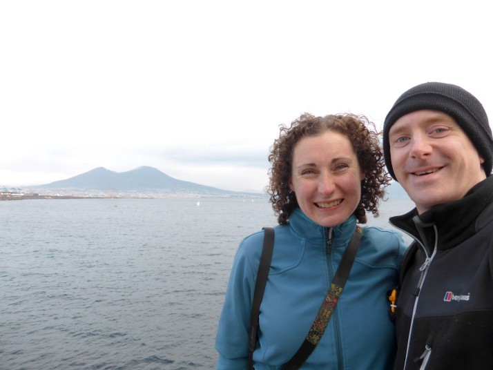 Vesuvius from across the Gulf of Naples