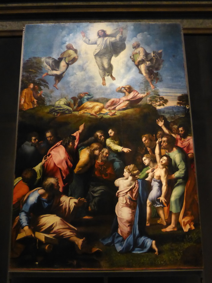 Transfiguration by Raffaello Sanzio (aka Raphael), Vatican Museums, Italy