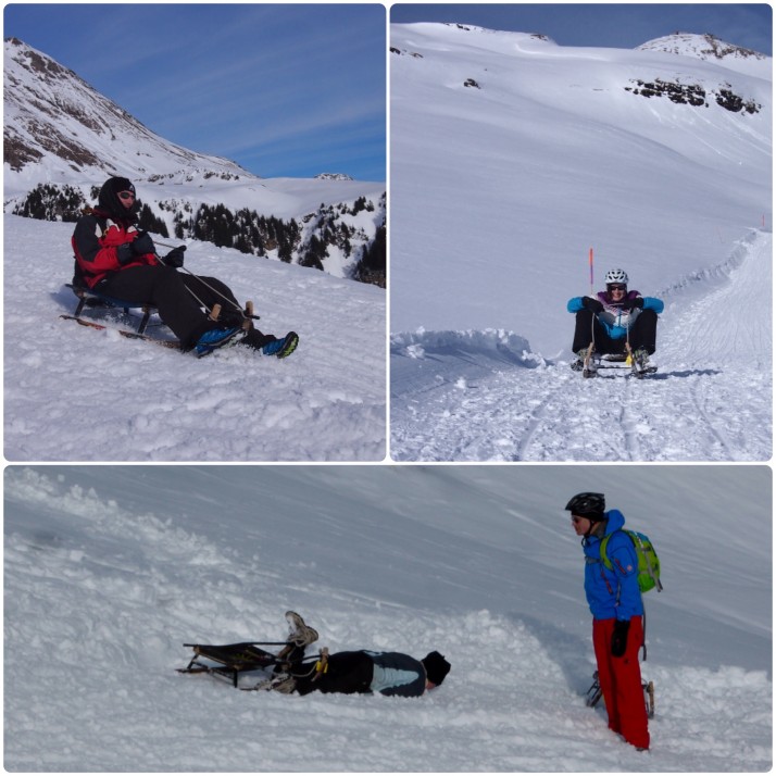 Sledging at Grindelwald