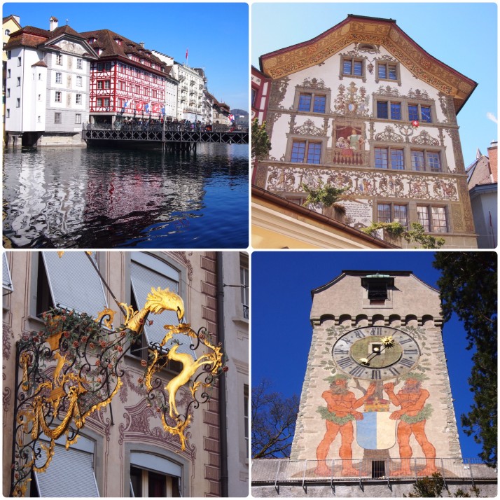 Luzern's historic centre