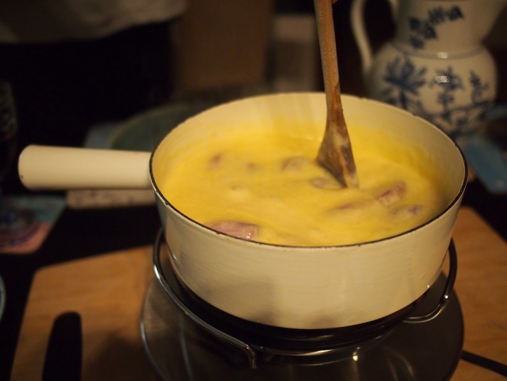 Cheese fondue