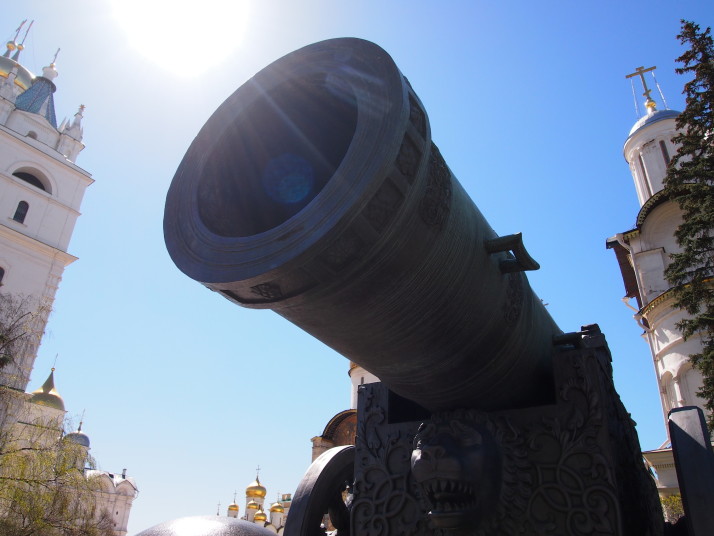 Tsar Cannon in the Kremlin