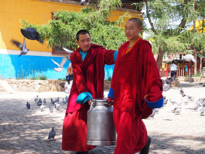 Young monks in Ulaanbaatar