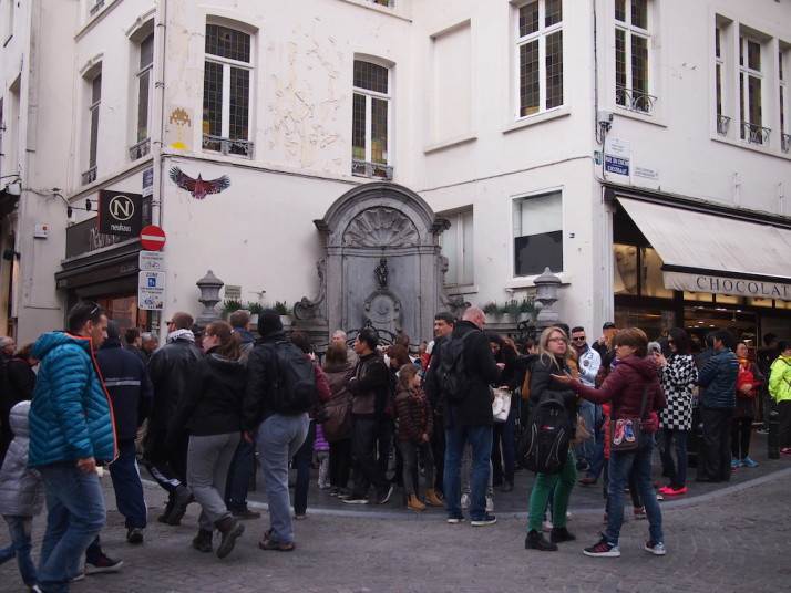 Manneken Pis, Brussels