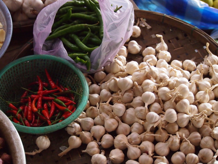 Market display in Hoi An