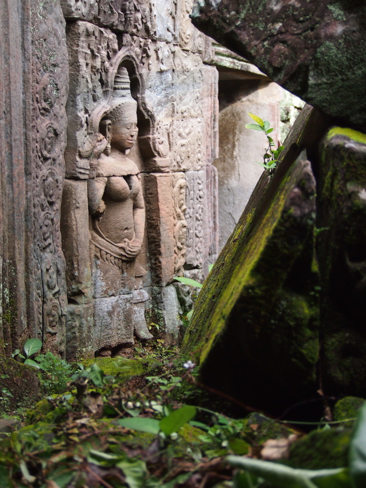 Temple detail, Cambodia