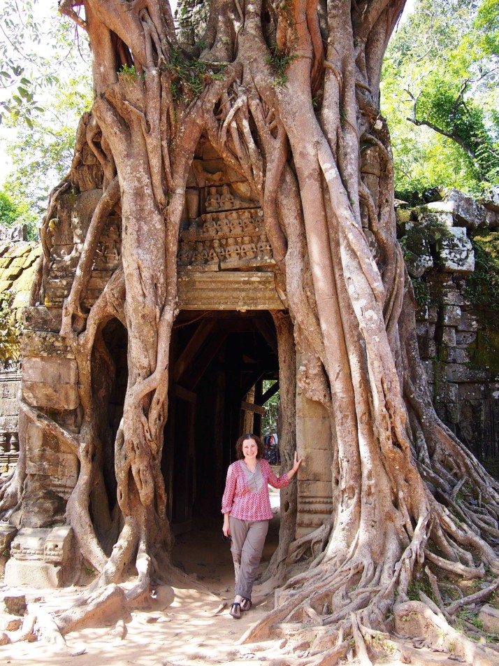 Tree roots at Ta Som