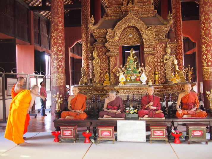 Buddhist monks, Chiang Mai