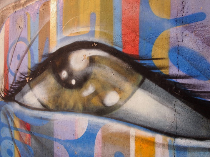 Street art eye