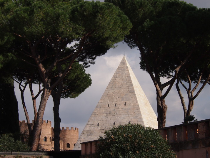 Piramide, Rome