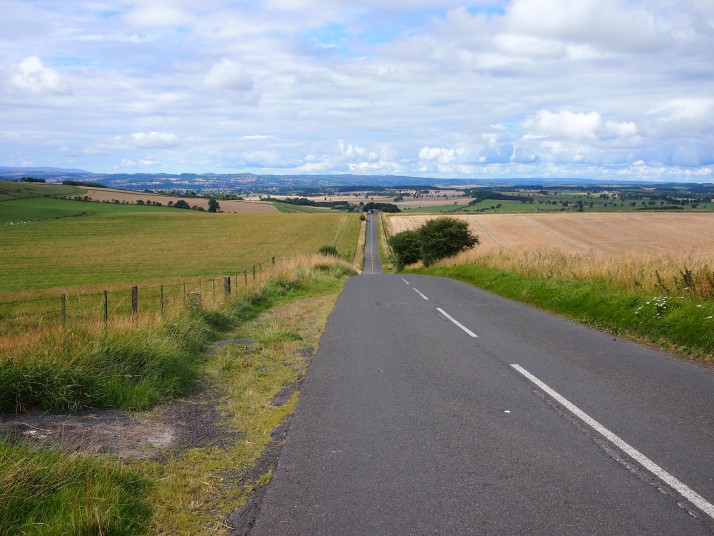 Downhill from Ryal, Northumberland