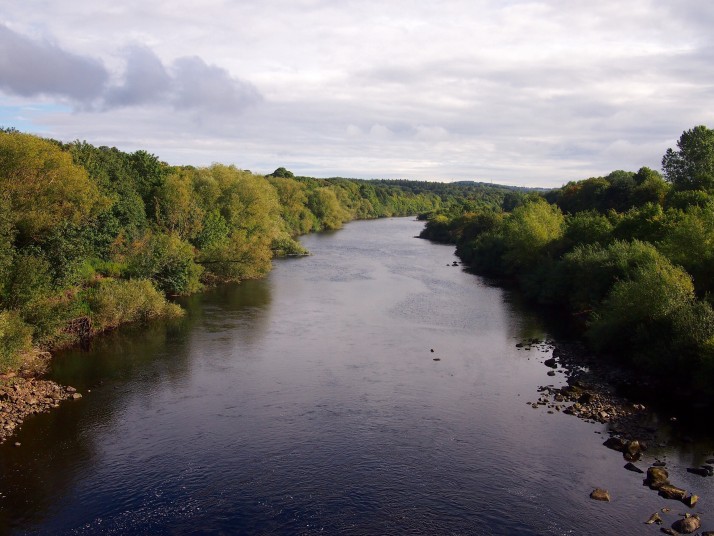 River Tyne from Ovingham Bridge