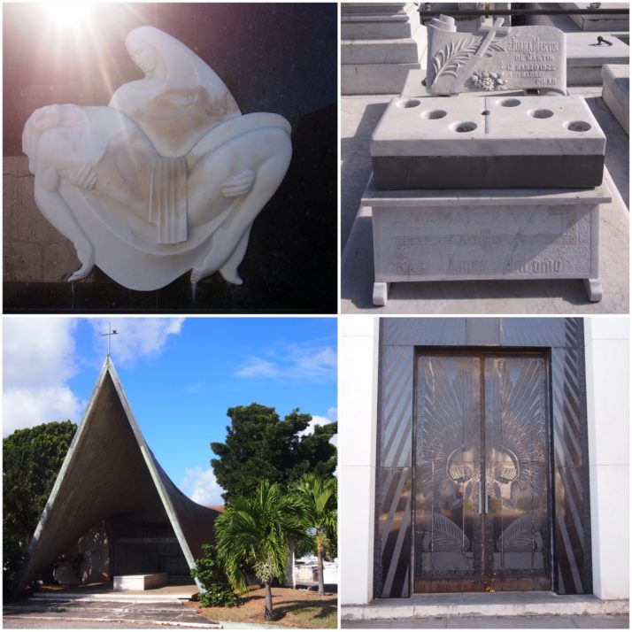 Modern graves, Necropolis Cristobal Colon