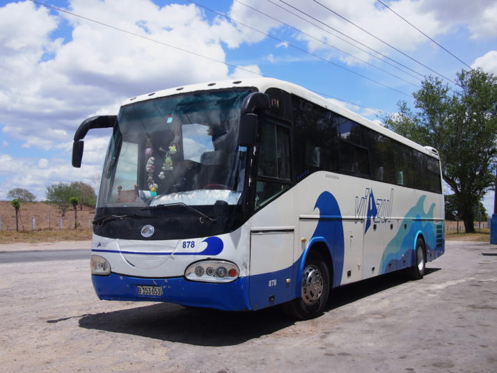 Viazul bus, Cuba