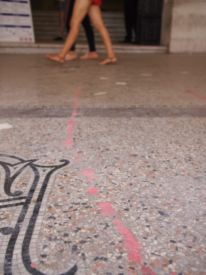 Outside Museum of Fine Art, Havana