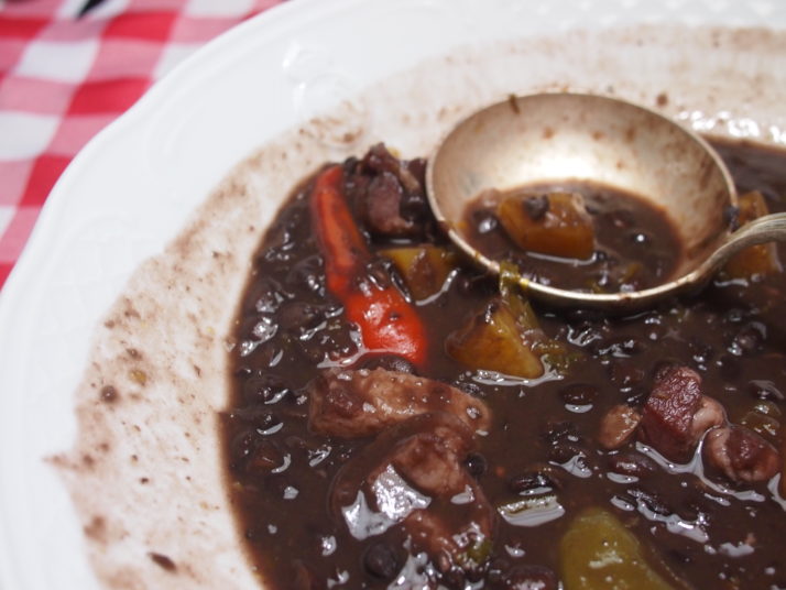 Black bean soup